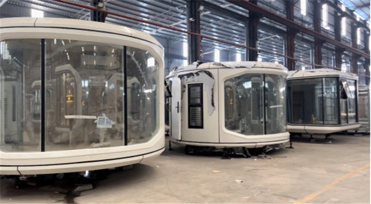 Modern Tiny House Capsule Home With Bedroom 2