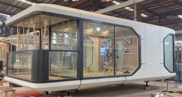 Modern Tiny House Capsule Home With Bedroom 8