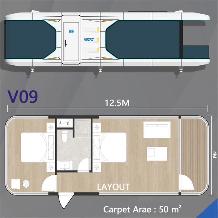 prefab mobile space capsule house homes 2